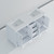 Lexora LVJ60DA300 Jacques 60 in. W White Bath Vanity Cabinet and Cultured Marble Top