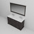 Lexora LVD60DG311 Dukes 60 in. W Espresso Double Sink Vanity Cabinet, Cultured Marble Top, Faucet Set, and 58 in. Mirror