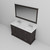 Lexora Dukes 60 in. W Espresso Double Sink Vanity Cabinet, Cultured Marble Top, Faucet Set, and 58 in. Mirror