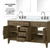Lexora Laurel 60 inch W Grey Oak Double Sink Vanity Cabinet, Carrara Marble Top, Faucet Set, and 28 in Mirrors