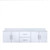 Lexora LVG72DM300 Geneva 72 in. W Glossy White Wall Mount Double Sink Vanity Cabinet and Cultured Marble Top