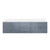Lexora LVG72DB200 Geneva 72 in. W Dark Grey Wall Mount Double Sink Vanity Cabinet and White Quartz Top