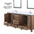 Lexora  LVZV72DN200 Ziva 72 in W x 22 in D Rustic Barnwood Double Bath Vanity and White Quartz Top