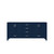 Lexora LJ342272DE00000 Jacques 72 in. W Navy Blue Double Sink Vanity Cabinet