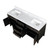 Lexora Laurel 72 inch W Black Oak Double Sink Vanity Cabinet and Carrara Marble Top