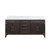 Lexora LVL72DK100 Laurel 72 inch W Brown Oak Double Sink Vanity Cabinet and Carrara Marble Top