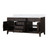 Lexora Laurel 72 inch W Brown Oak Double Sink Vanity Cabinet and Carrara Marble Top