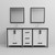 Lexora LVZV72DA211 Ziva 72 inch W White Double Sink Vanity Cabinet, White Quartz Top, Faucet Set and 30 in Mirrors