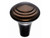 Top Knobs M1483 MCB Aspen Peak Cabinet Knob 1" - Mahogany Bronze