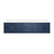 Lexora LVG80DE300 Geneva 80 in. W Navy Blue Wall Mount Double Sink Vanity Cabinet and Cultured Marble Top