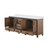 Lexora LVZV80DN200 Ziva 80 inch W Rustic Barnwood Double Sink Vanity Cabinet and White Quartz Top