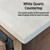Lexora Ziva 80 inch W Rustic Barnwood Double Sink Vanity Cabinet and White Quartz Top
