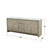 Lexora Lafarre 80 inch W x 20 in D Rustic Acacia Double Sink Vanity Cabinet and White Quartz Top
