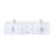 Lexora LVG80DM301 Geneva 80 in. W Glossy White Wall Mount Double Sink Vanity Cabinet, Cultured Marble Top, and Faucet Set