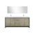 Lexora LVLF80DRA311 Lafarre 80 inch W x 20 in D Rustic Acacia Double Sink Vanity Cabinet, Cultured Marble Top, Chrome Faucet Set and 70 in Mirror