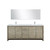Lexora Lafarre 80 inch W x 20 in D Rustic Acacia Double Sink Vanity Cabinet, Cultured Marble Top, Chrome Faucet Set and 70 in Mirror