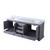 Lexora LVD80DB300 Dukes 80 in. W Dark Grey Double Sink Vanity Cabinet and Cultured Marble Top