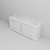Lexora LVD80DA300 Dukes 80 in. W White Double Sink Vanity Cabinet and Cultured Marble Top