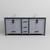 Lexora LVZV80DB201 Ziva 80 inch W Dark Grey Double Sink Vanity Cabinet, White Quartz Top and Faucet Set