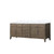 Lexora LVL80DR100 Laurel 80 inch W Grey Oak Double Sink Vanity Cabinet and Carrara Marble Top