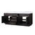Lexora LVA80DJ100 Abbey 80 inch W Black Oak Double Sink Vanity Cabinet and Carrara Marble Top