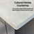 Lexora LVJ80DB310 Jacques 80 in. W Dark Grey Bath Vanity Cabinet, Cultured Marble Top, and 30 in. Mirror