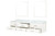 Lexora Castor 80 inch W White Double Sink Wall Hung Vanity Cabinet, Carrara Marble Top, and 36 in Mirrors