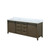Lexora Marsyas 80 inch W Rustic Brown Double Sink Vanity Cabinet and Cultured Marble Countertop