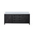 Lexora LVM80DC300 Marsyas 80 inch W Brown Double Sink Vanity Cabinet and Cultured Marble Countertop