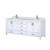 Lexora LVJ80DA101 Jacques 80 in. W White Double Sink Vanity Cabinet, Carrara Marble Top, and Faucet Set Lexora LVJ80DA101 Jacques 80 in. W White Double Sink Vanity Cabinet, Carrara Marble Top, and Faucet Set