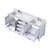 Lexora Jacques 80 in. W White Double Sink Vanity Cabinet, Carrara Marble Top, and Faucet Set