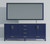 Lexora LVJ80DE311 Jacques 80 in. W Navy Blue Bath Vanity Cabinet, Cultured Marble Top, Faucet Set, and 30 in. Mirror