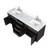 Lexora Abbey 80 inch W Brown Oak Double Sink Vanity Cabinet, Carrara Marble Top, and Faucet Set