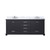 Lexora LVD80DG101 Dukes 80 in. W Espresso Double Sink Vanity Cabinet, Carrara Marble Top, and Faucet Set
