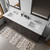 Lexora LVD80DG101 Dukes 80 in. W Espresso Double Sink Vanity Cabinet, Carrara Marble Top, and Faucet Set