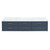 Lexora LVC84DE100 Castor 84 inch W Blue Double Sink Wall Hung Vanity Cabinet and Carrara Marble Top