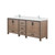 Lexora LVZV84DN301 Ziva 84 inch W Rustic Barnwood Double Sink Vanity Cabinet, Cultured Marble Top and Faucet Set Lexora LVZV84DN301 Ziva 84 inch W Rustic Barnwood Double Sink Vanity Cabinet, Cultured Marble Top and Faucet Set