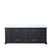Lexora Dukes 84 in. W Espresso Double Sink Vanity Cabinet and Cultured Marble Top