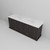 Lexora LVD84DG300 Dukes 84 in. W Espresso Double Sink Vanity Cabinet and Cultured Marble Top