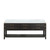 Lexora LVN84DJ100 Norwalk 84 inch W Black Oak Double Sink Vanity Cabinet and Carrara Marble Top