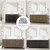 Lexora LVL84DJ100 Laurel 84 inch W Black Oak Double Sink Vanity Cabinet and Carrara Marble Top