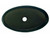 Top Knobs Aspen Oval Backplate 1 3/4", Medium Bronze - M1442