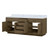Lexora LVA84DR100 Abbey 84 inch W Grey Oak Double Sink Vanity Cabinet and Carrara Marble Top