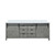 Lexora LVM84DH300 Marsyas 84 inch W Ash Grey Double Sink Vanity Cabinet and Cultured Marble Countertop