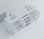 Lexora LVJ84DA201 Jacques 84 in. W White Double Sink Vanity Cabinet, White Quartz Top, and Faucet Set