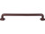 Top Knobs Aspen Rounded 12" Center to Center Appliance Pull, Mahogany Bronze - M1403