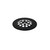 Trim To The Trade 2-7/8" Outer Diameter Dome Shower Strainer Only, Flat Black - 4T-1870-20
