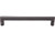 Top Knobs Aspen Flat Sided 9" Center to Center Bar Pull, Medium Bronze - M1372