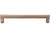 Top Knobs Aspen Flat Sided 9" Center to Center Bar Pull, Light Bronze - M1371