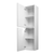 Vanity Art VA6011WL 12" W x 63" H x 12" D LED Lighted Wall Hung Bathroom Cabinet - White